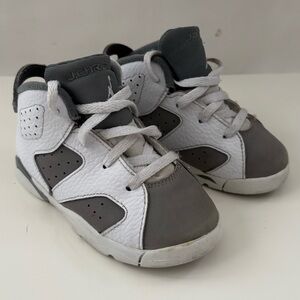 Nike The Air Jordan 6 Retro Cool Grey Infant Toddler Size 8